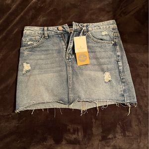 Denim skirt
